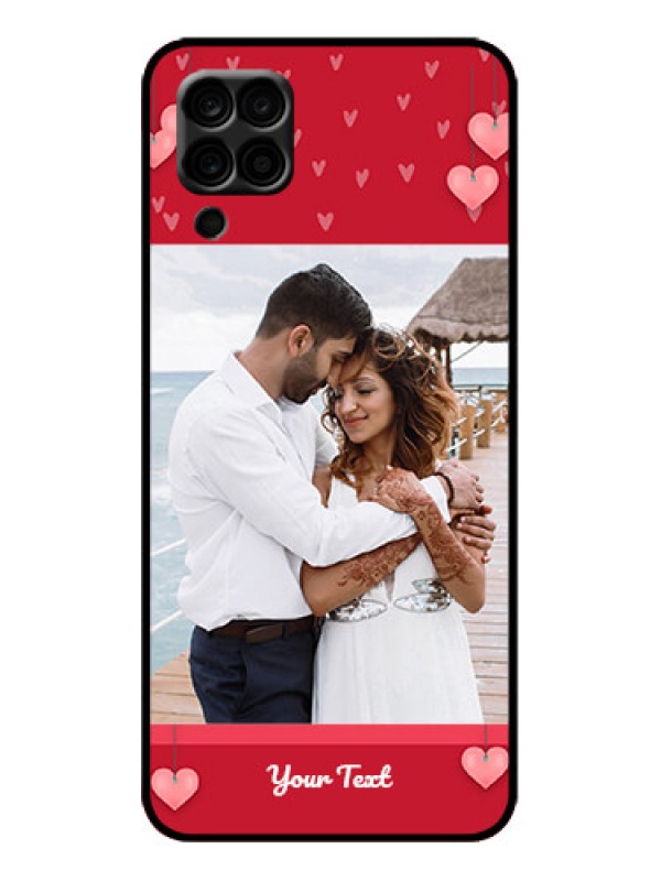 Custom Galaxy F12 Custom Metal Phone Case - Valentines Day Design