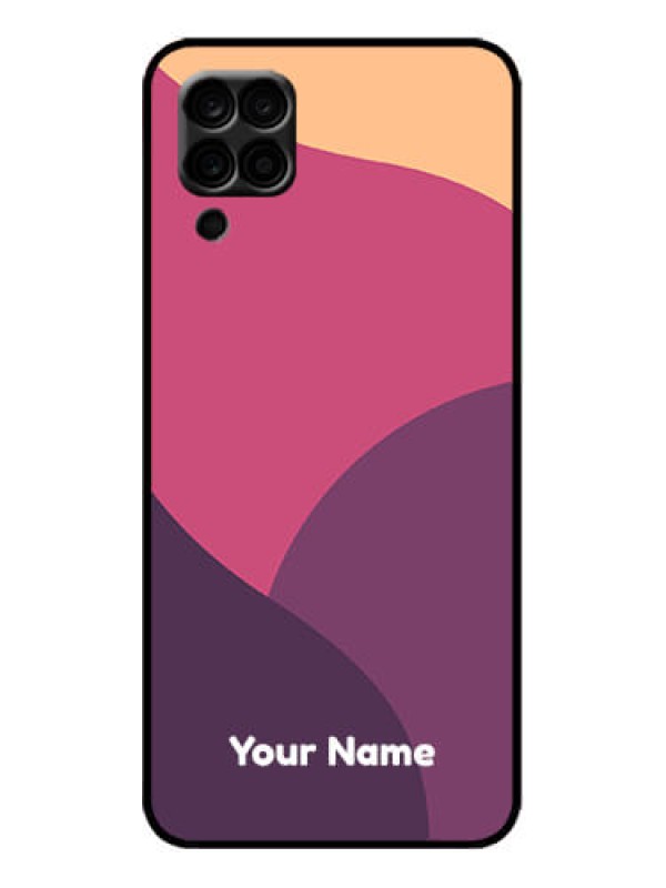 Custom Galaxy F12 Custom Metal Phone Case - Mixed Multi - Colour Abstract Art Design