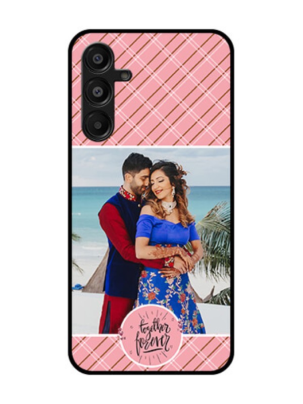 Custom Samsung Galaxy F16 5G Custom Metal Phone Case - Together Forever Design