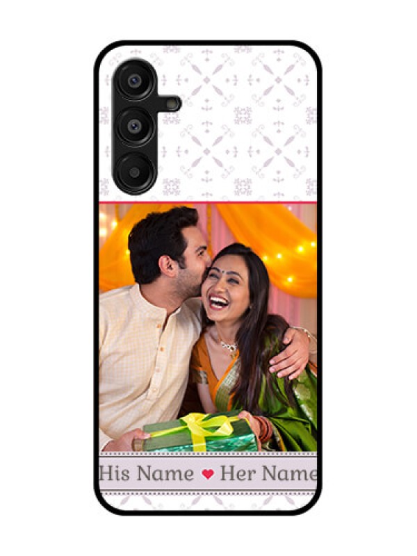 Custom Samsung Galaxy F16 5G Custom Metal Phone Case - With Photo And Ethnic Design