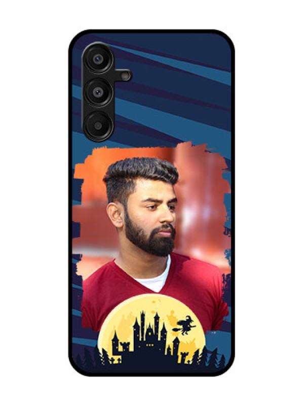 Custom Samsung Galaxy F16 5G Custom Metal Phone Case - Halloween Witch Design