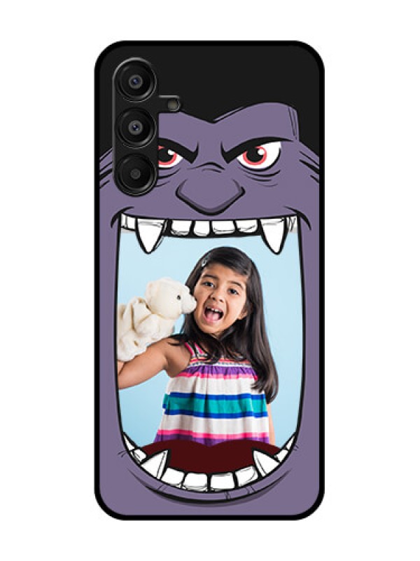 Custom Samsung Galaxy F16 5G Custom Metal Phone Case - Angry Monster Design