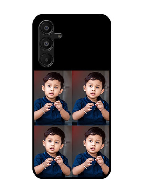 Custom Samsung Galaxy F16 5G Custom Metal Phone Case - 4 Image Holder Design