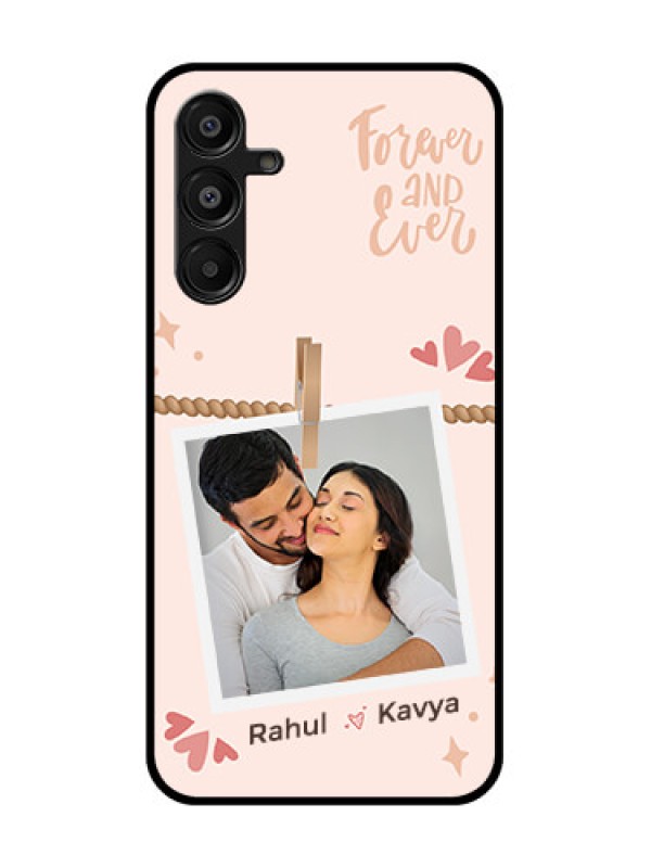 Custom Samsung Galaxy F16 5G Custom Metal Phone Case - Forever And Ever Love Design