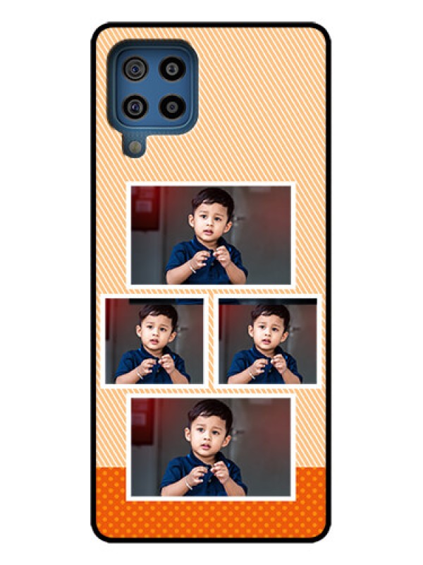 Custom Galaxy F22 Custom Metal Phone Case - Bulk Photos Upload Design