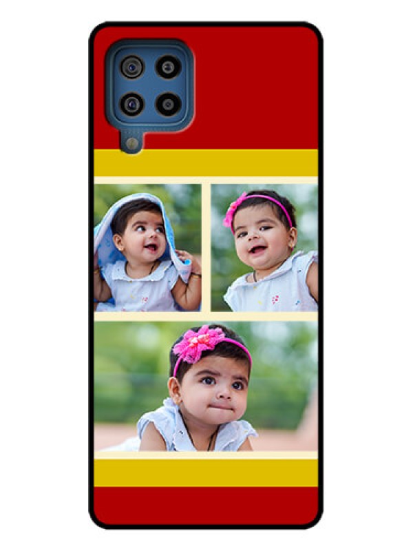 Custom Galaxy F22 Custom Metal Phone Case - Multiple Pic Upload Design