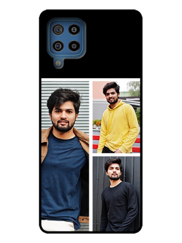 Custom Galaxy F22 Custom Metal Phone Case - Upload Multiple Picture Design