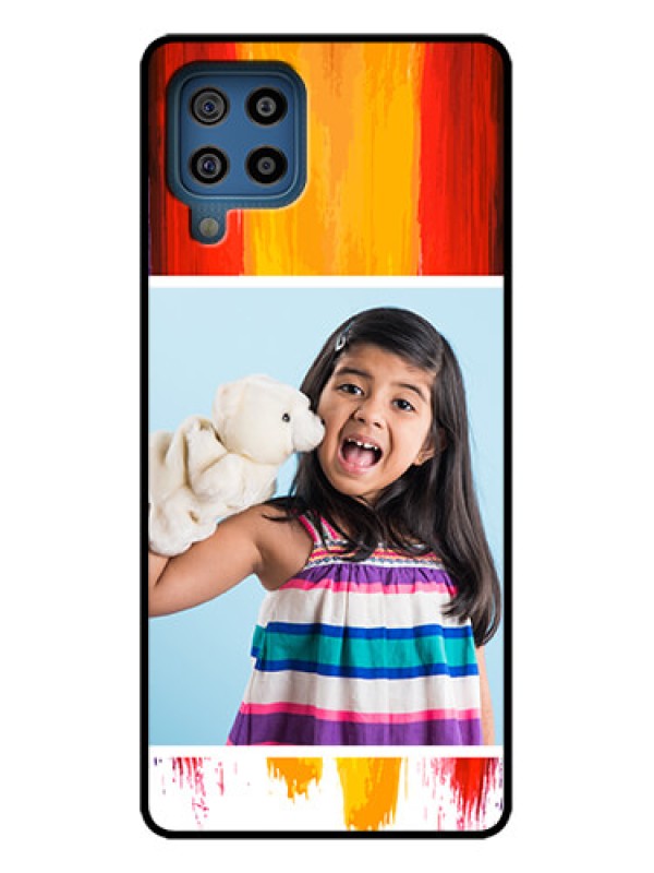 Custom Galaxy F22 Custom Metal Phone Case - Multi Color Design