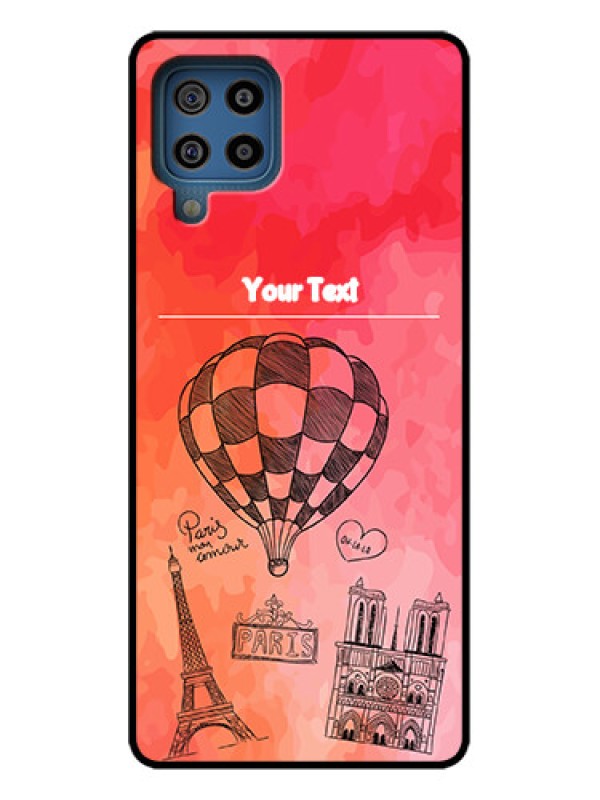 Custom Galaxy F22 Custom Metal Phone Case - Paris Theme Design
