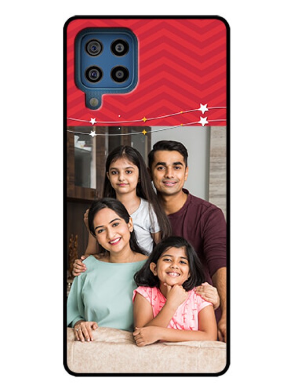 Custom Galaxy F22 Custom Metal Phone Case - Happy Family Design