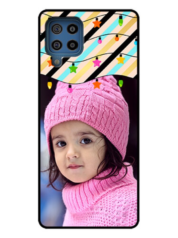 Custom Galaxy F22 Custom Metal Phone Case - Lights Hanging Design