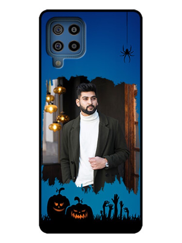 Custom Galaxy F22 Custom Metal Phone Case - With Pro Halloween Design