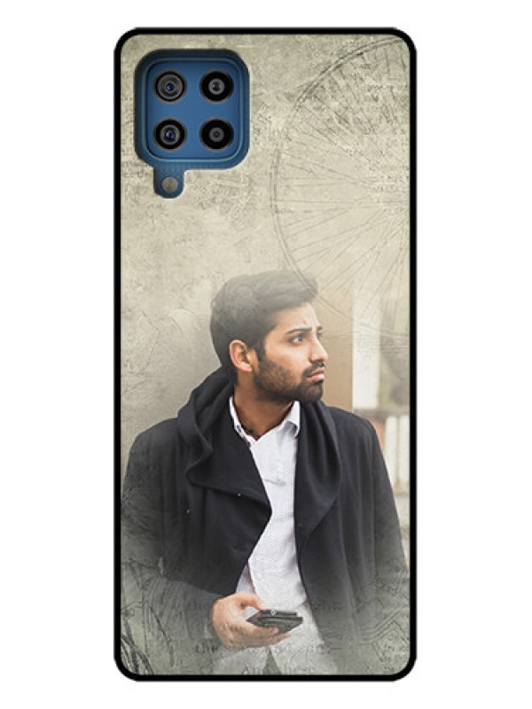 Custom Galaxy F22 Custom Metal Phone Case - With Vintage Design