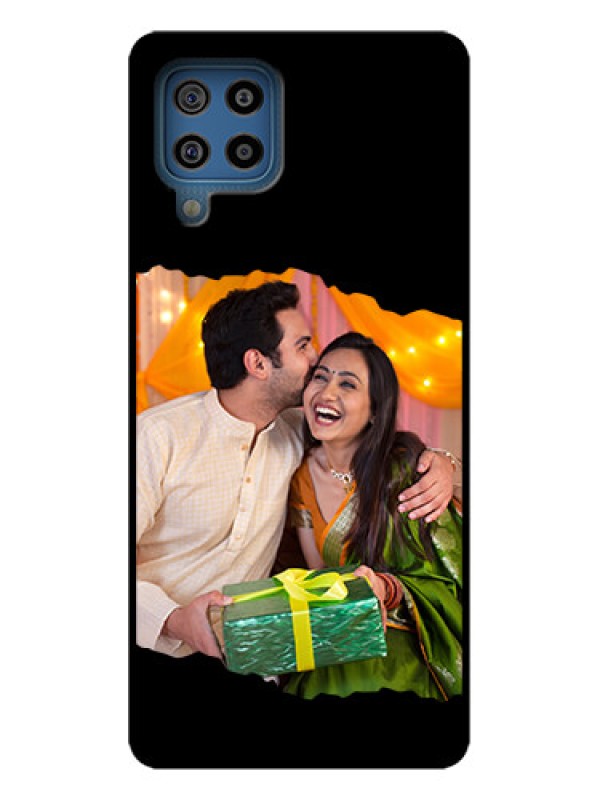 Custom Galaxy F22 Custom Metal Phone Case - Tear - Off Design