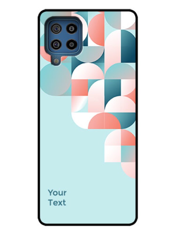 Custom Galaxy F22 Custom Metal Phone Case - Stylish Semi - Circle Pattern Design