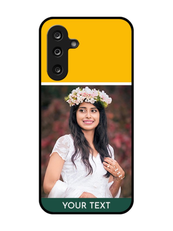 Custom Samsung Galaxy F36 5G Custom Metal Phone Case - Love You Design