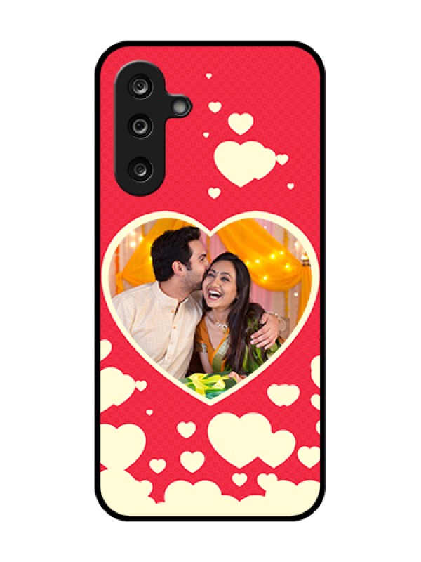 Custom Samsung Galaxy F36 5G Custom Metal Phone Case - Love Symbols Phone Cover Design