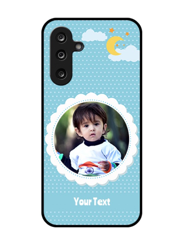 Custom Samsung Galaxy F36 5G Custom Metal Phone Case - Violet Pattern Design