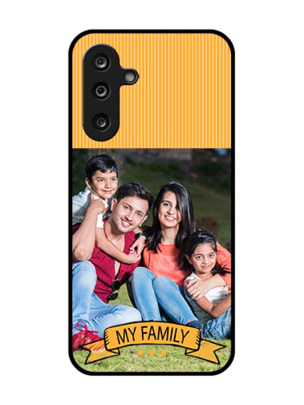 Custom Samsung Galaxy F36 5G Custom Metal Phone Case - My Family Design