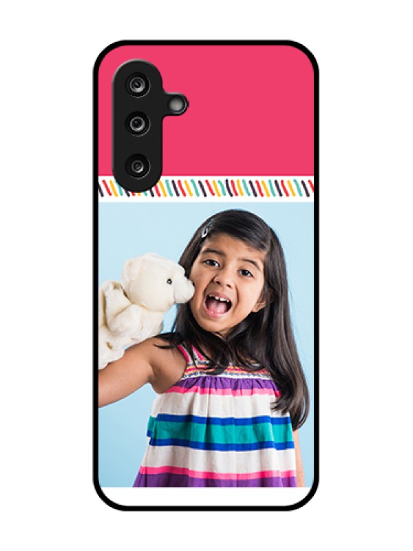 Custom Samsung Galaxy F36 5G Custom Metal Phone Case - Line Art Design