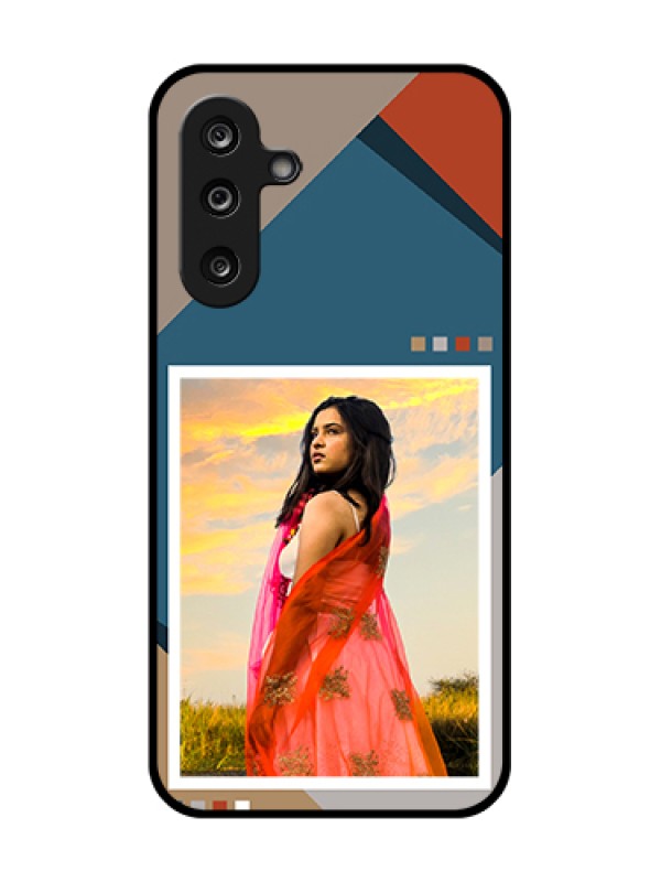 Custom Samsung Galaxy F36 5G Custom Metal Phone Case - Retro Color Pallet Design