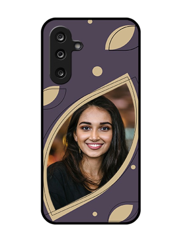 Custom Samsung Galaxy F36 5G Custom Metal Phone Case - Falling Leaf Design