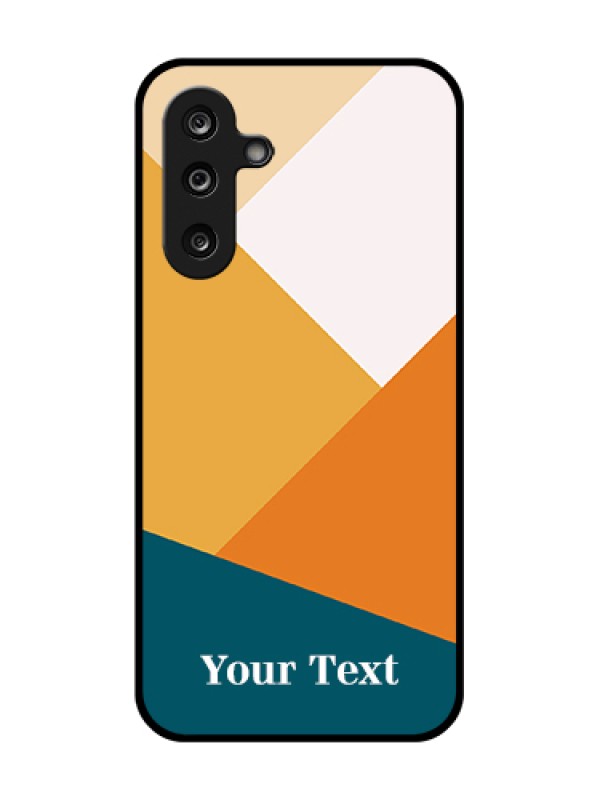 Custom Samsung Galaxy F36 5G Custom Metal Phone Case - Stacked Multi - Colour Design