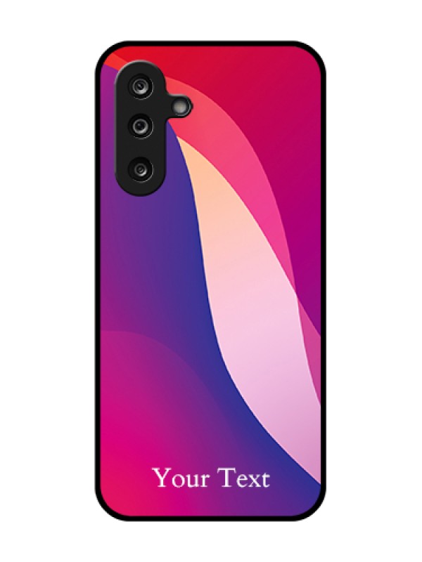 Custom Samsung Galaxy F36 5G Custom Metal Phone Case - Digital Abstract Overlap Design
