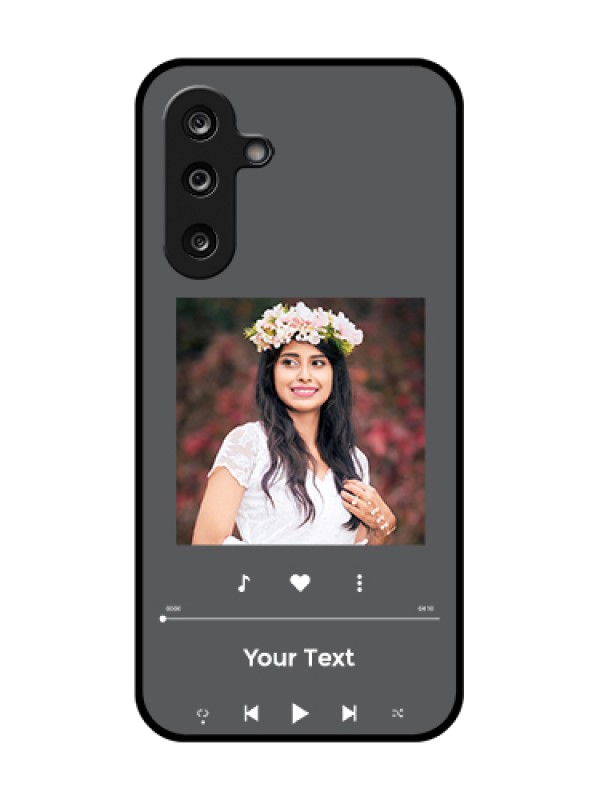 Custom Samsung Galaxy F36 5G Custom Metal Phone Case - Play The Music Design