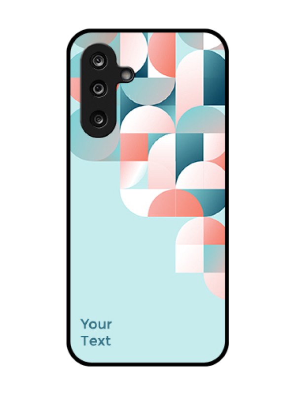 Custom Samsung Galaxy F36 5G Custom Metal Phone Case - Stylish Semi - Circle Pattern Design