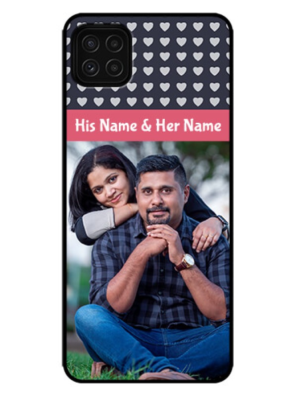 Custom Galaxy F42 5G Custom Metal Phone Case - Love Symbols Design