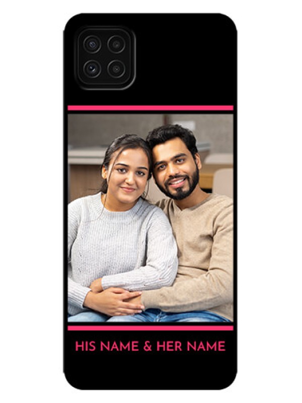 Custom Galaxy F42 5G Custom Metal Phone Case - With Add Text Design