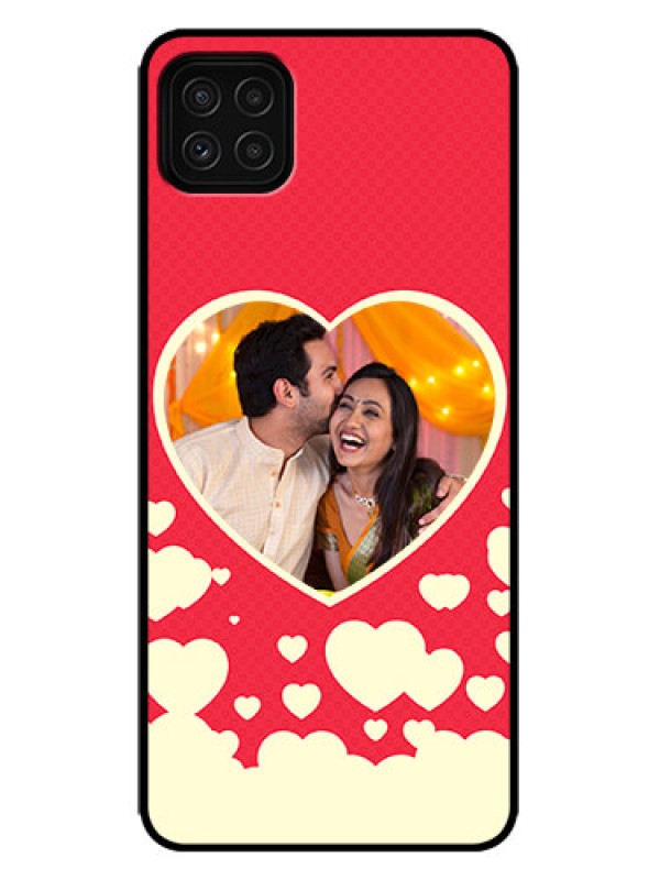 Custom Galaxy F42 5G Custom Metal Phone Case - Love Symbols Phone Cover Design
