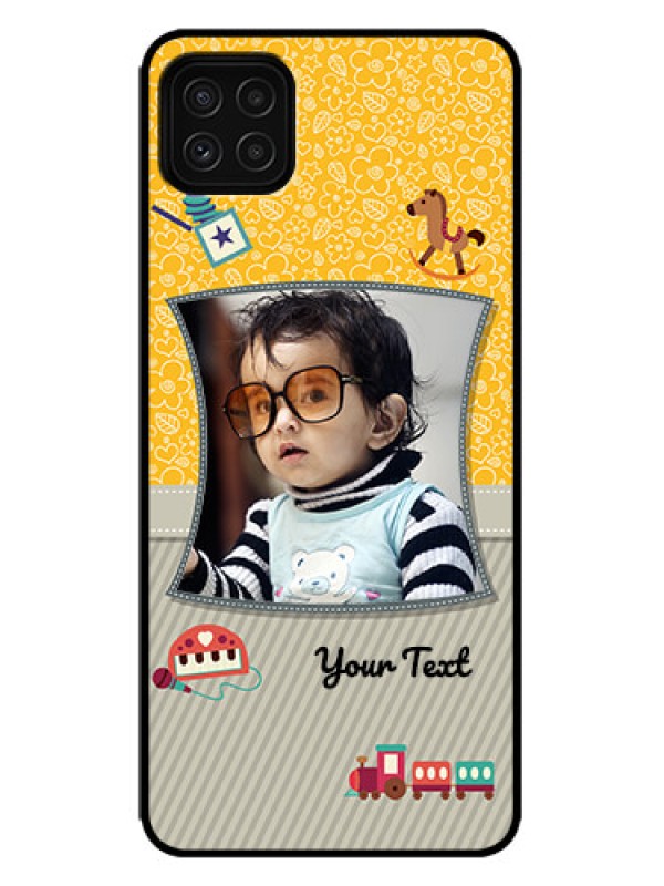 Custom Galaxy F42 5G Custom Metal Phone Case - Baby Picture Upload Design
