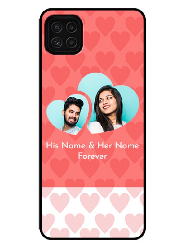 Custom Galaxy F42 5G Custom Metal Phone Case - Couple Pic Upload Design