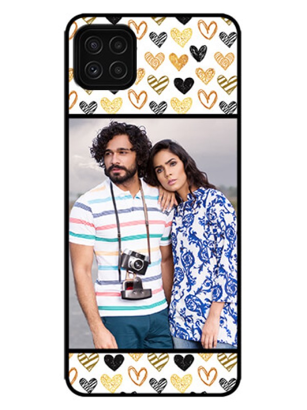 Custom Galaxy F42 5G Custom Metal Phone Case - Love Symbol Design