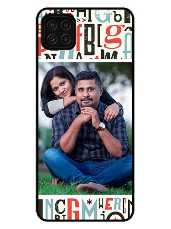 Custom Galaxy F42 5G Custom Metal Phone Case - Alphabet Design