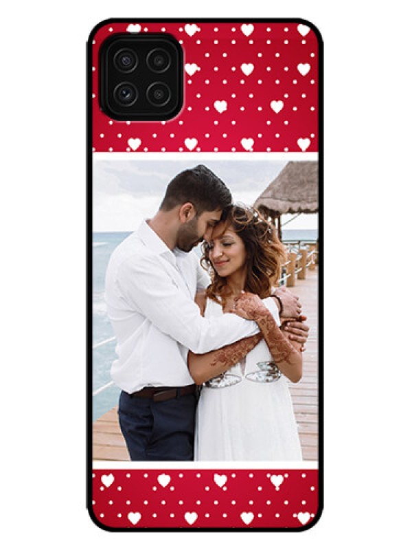Custom Galaxy F42 5G Custom Metal Phone Case - Hearts Mobile Case Design
