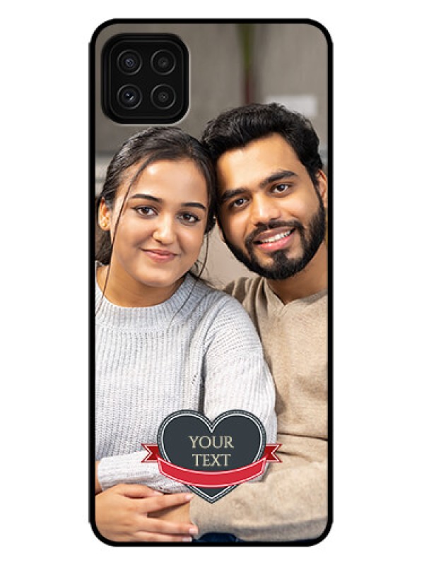 Custom Galaxy F42 5G Custom Metal Phone Case - Just Married Couple Design