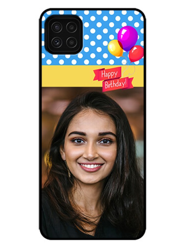 Custom Galaxy F42 5G Custom Metal Phone Case - Happy Birthday Design