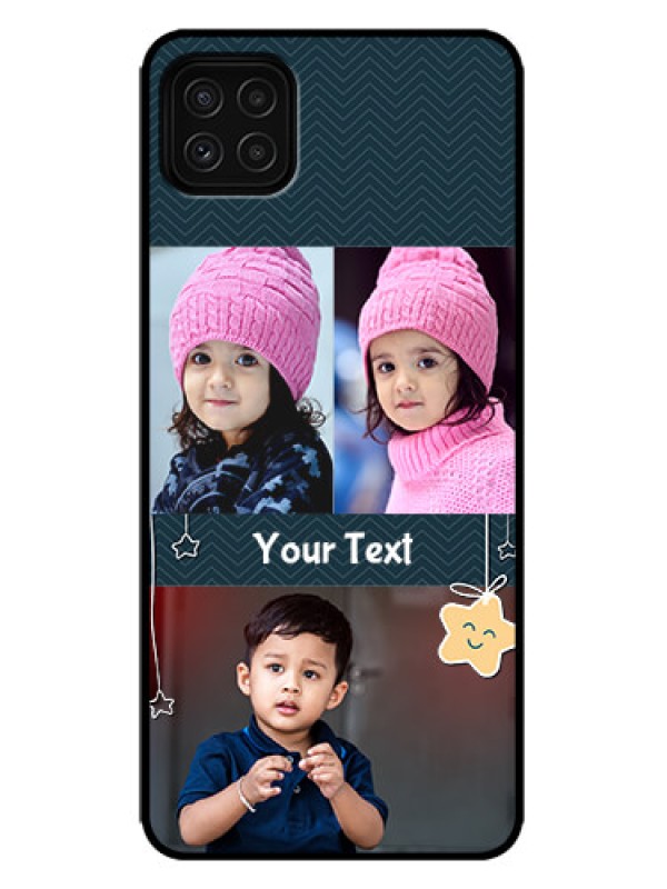 Custom Galaxy F42 5G Custom Metal Phone Case - Hanging Stars Design