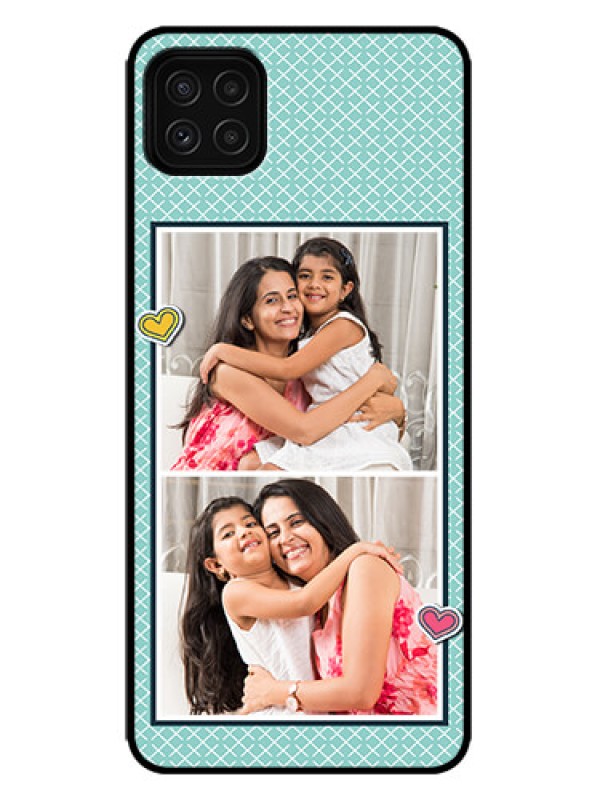 Custom Galaxy F42 5G Custom Metal Phone Case - 2 Image Holder With Pattern Design