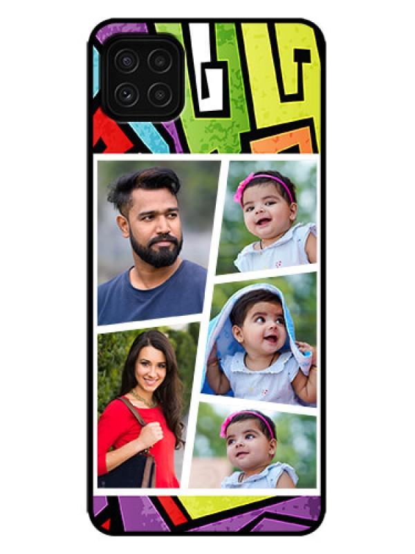 Custom Galaxy F42 5G Custom Metal Phone Case - Graffiti Pattern Design