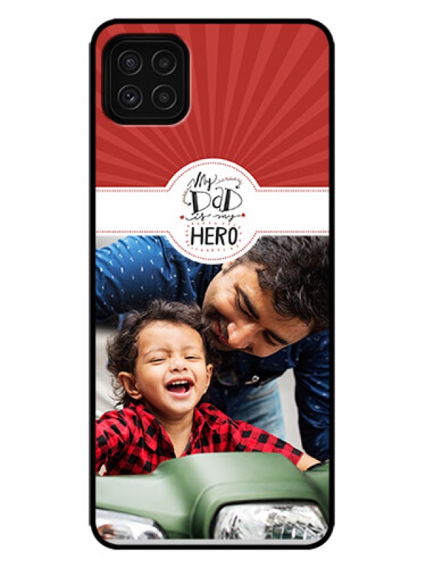 Custom Galaxy F42 5G Custom Metal Phone Case - My Dad Hero Design