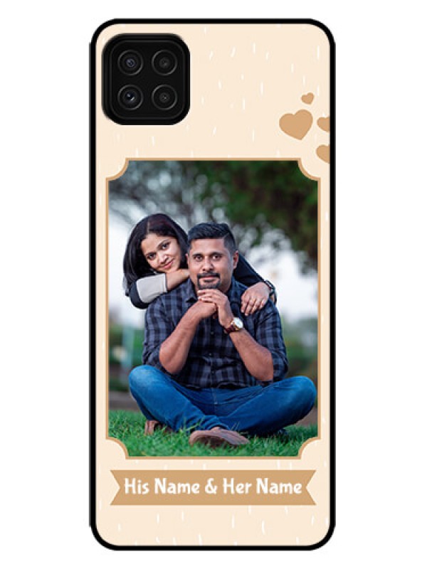 Custom Galaxy F42 5G Custom Metal Phone Case - With Confetti Love Design