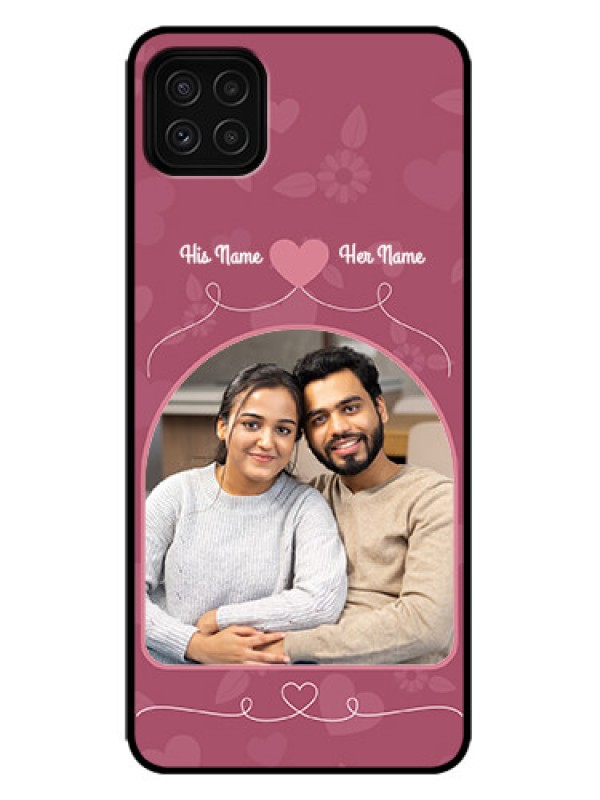 Custom Galaxy F42 5G Custom Metal Phone Case - Love Floral Design