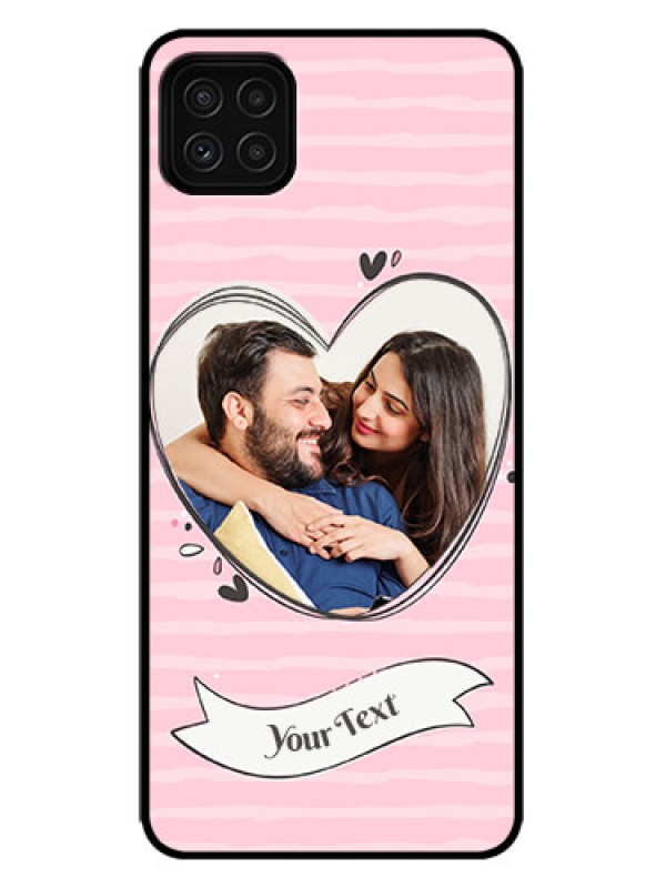 Custom Galaxy F42 5G Custom Metal Phone Case - Vintage Heart Design