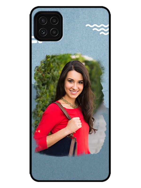 Custom Galaxy F42 5G Custom Metal Phone Case - Grunge Line Art Design