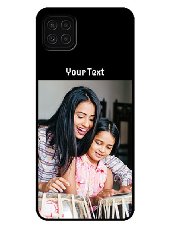 Custom Galaxy F42 5G Custom Metal Phone Case - Photo With Name Design