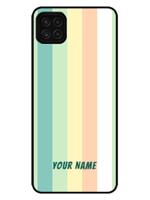 Custom Galaxy F42 5G Custom Metal Phone Case - Multi - Colour Stripes Design